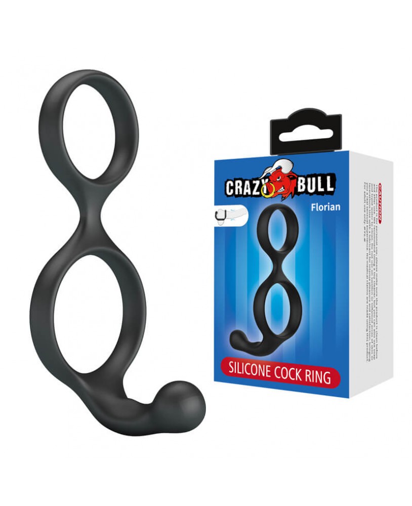 CRAZY BULL - Floria Male Silicon Delay Cock Ring