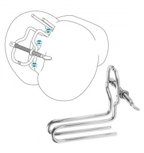 Jiaguan - Metal Dilator Vagina Anal Device
