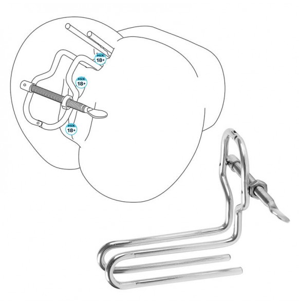 Jiaguan - Metal Dilator Vagina Anal Device Jiaguan - Metal Dilator Vagina Anal Device