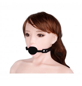 Mizzzee Silicone Rubber SM Mouth Gag (Black)