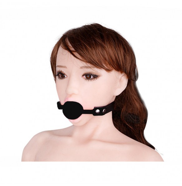 Mizzzee Silicone Rubber SM Mouth Gag (Black)