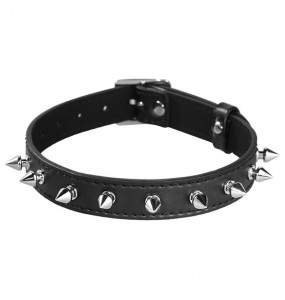 MizzZee - Leather Rivet Collar SM Toy