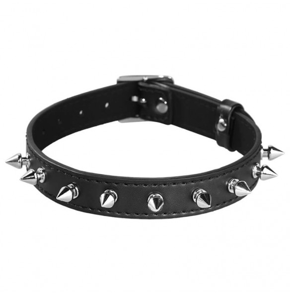 MizzZee - Leather Rivet Collar SM Toy MizzZee - Leather Rivet Collar SM Toy