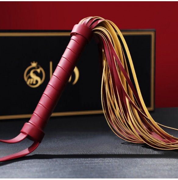 MizzZee - SM Leather 8 Pieces Bondage Kit With Bag (Burgundy) MizzZee - SM Leather 8 Pieces Bondage Kit With Bag (Burgundy)