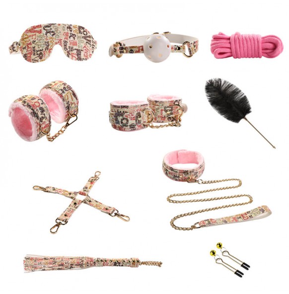 MizzZee - SM Toy 10 Pieces Set (Glitter Pink Edition) MizzZee - SM Toy 10 Pieces Set (Glitter Pink Edition)