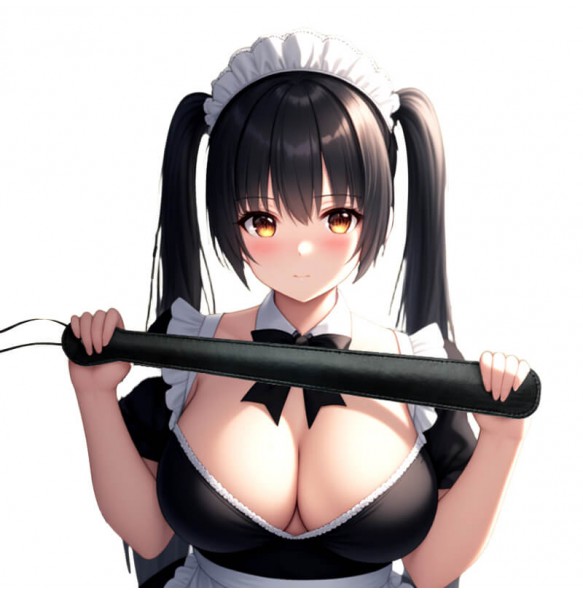 MizzZee - Pleasure Leather Paddle (Long Paddle)