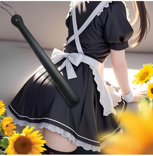 MizzZee - Pleasure Leather Paddle (Long Paddle)