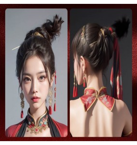MizzZee - Hairpin Feather Wand