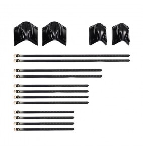 MizzZee - K9 Crawling Protective Gear Straps SM