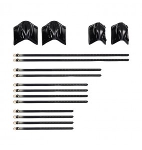 MizzZee - K9 Crawling Protective Gear Straps SM