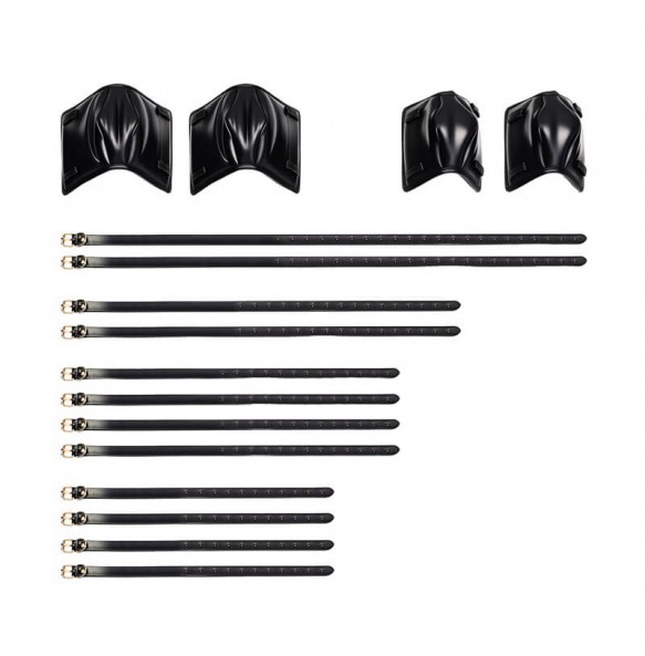 MizzZee - K9 Crawling Protective Gear Straps SM MizzZee - K9 Crawling Protective Gear Straps SM