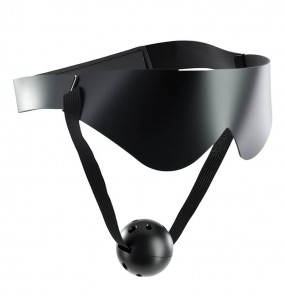 MizzZee - Eye Mask Ball Gag Dual-Use