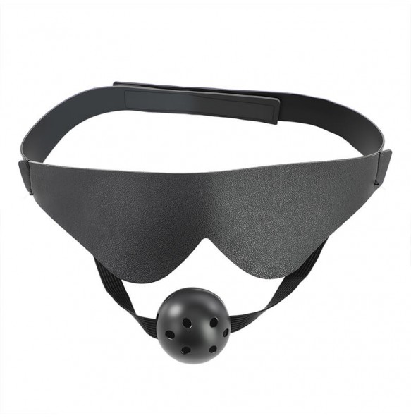 MizzZee - Eye Mask Ball Gag Dual-Use