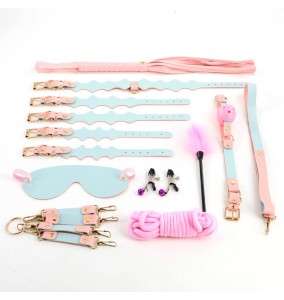 MizzZee - WhisperBond Deluxe Bondage Restraint Kit (11 Pieces Set)