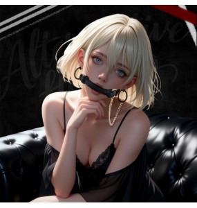 MizzZee - Leash Ball Gag SM