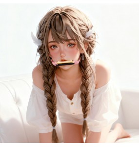 MizzZee - Harmonica Mouth Gag SM