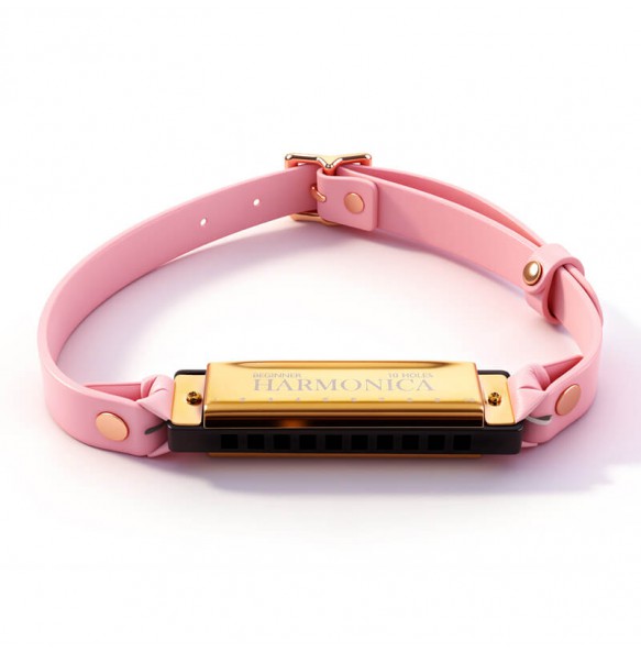 MizzZee - Harmonica Mouth Gag SM