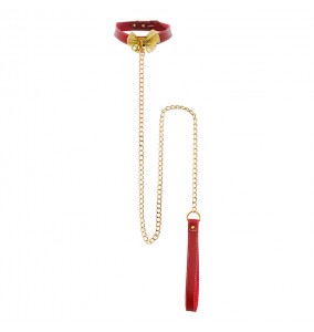 MizzZee - Christmas Charm Detachable Collar With Leash