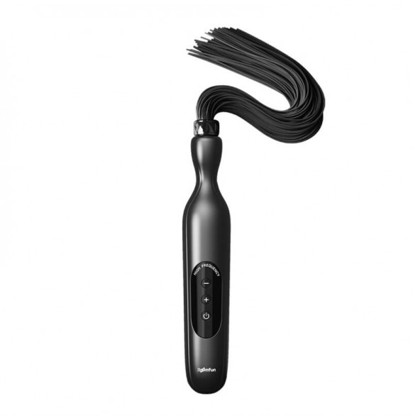 ROOMFUN - Electric Shock Whip (Chargeable - Black) ROOMFUN - Electric Shock Whip (Chargeable - Black)