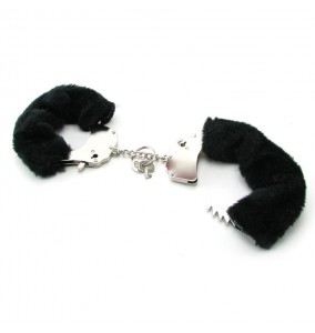 BAILE - Bondage Red Fluffy Hand Cuffs 