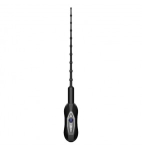 JEUSN - Pull Bead Horse Eye Stick Urethral Sound Vibrator (Chargeable - Black)