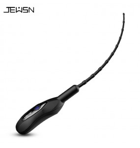 JEUSN - Pull Bead Horse Eye Stick Urethral Sound Vibrator (Chargeable - Black)