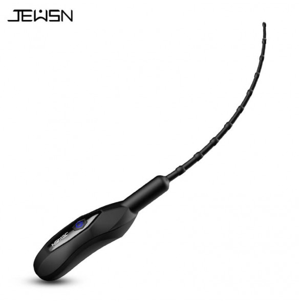 JEUSN - Pull Bead Horse Eye Stick Urethral Sound Vibrator (Chargeable - Black) JEUSN - Pull Bead Horse Eye Stick Urethral Sound Vibrator (Chargeable - Black)
