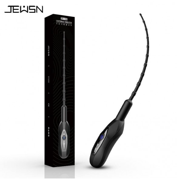 JEUSN - Pull Bead Horse Eye Stick Urethral Sound Vibrator (Chargeable - Black) JEUSN - Pull Bead Horse Eye Stick Urethral Sound Vibrator (Chargeable - Black)