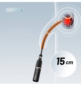 ROSELEX - Urethral Sounding Rod SM (Chargeable - Black)