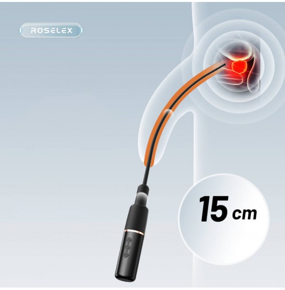 ROSELEX - Urethral Sounding Rod SM (Chargeable - Black)