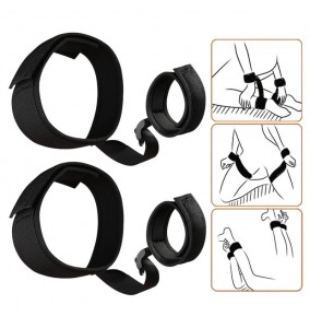 MIZZZEE - Easy Restraints Strap On Bondage (Black)