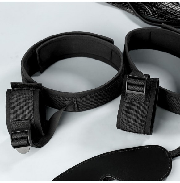 MIZZZEE - Easy Restraints Strap On Bondage (Black)