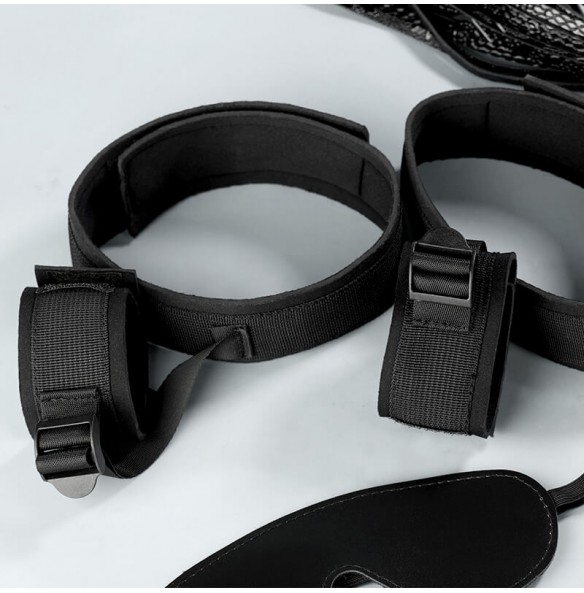 MIZZZEE - Easy Restraints Strap On Bondage (Black) MIZZZEE - Easy Restraints Strap On Bondage (Black)