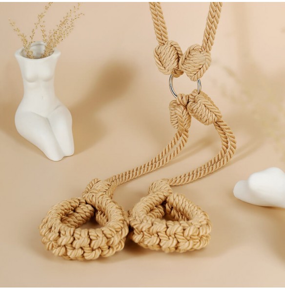 MizzZee - Rope Adjustable Hand And Foot Handcuffs Set MizzZee - Rope Adjustable Hand And Foot Handcuffs Set