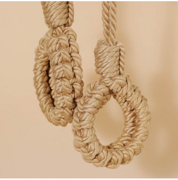 MizzZee - Rope Adjustable Hand And Foot Handcuffs Set MizzZee - Rope Adjustable Hand And Foot Handcuffs Set