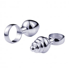 MizzZee - Finger Rings Anal Butt Plug (Full Set 5 Pieces)