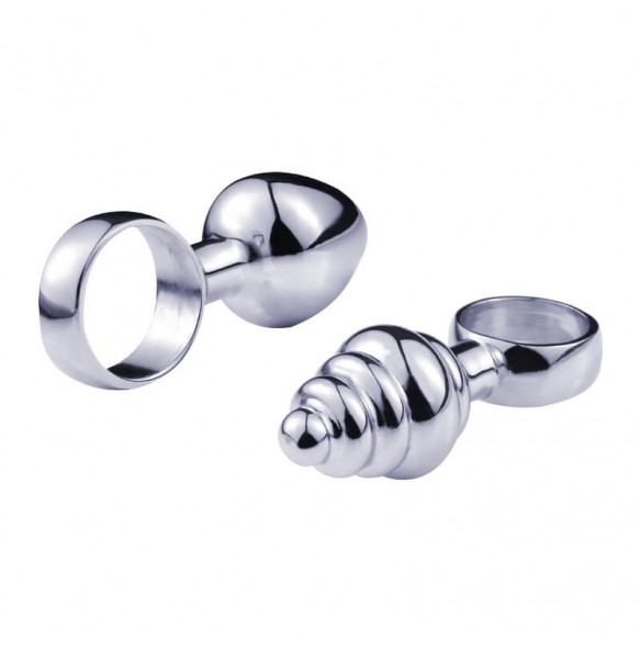 MizzZee - Finger Rings Anal Butt Plug (Full Set 5 Pieces) MizzZee - Finger Rings Anal Butt Plug (Full Set 5 Pieces)
