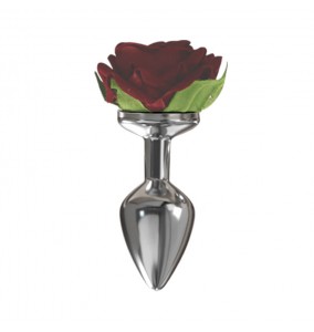MizzZee - Flower Anal Butt Plug (Red)