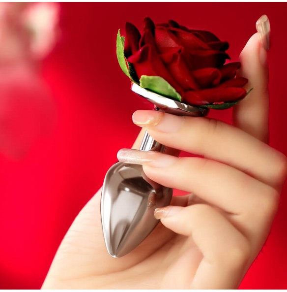 MizzZee - Flower Anal Butt Plug (Red) MizzZee - Flower Anal Butt Plug (Red)