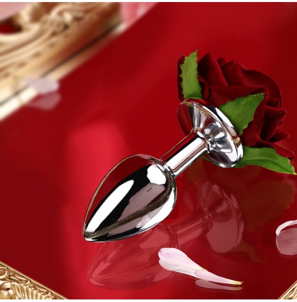 MizzZee - Flower Anal Butt Plug (Red) MizzZee - Flower Anal Butt Plug (Red)