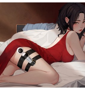 MizzZee - AV Wand Fixed Straps (Not Included Vibrator)