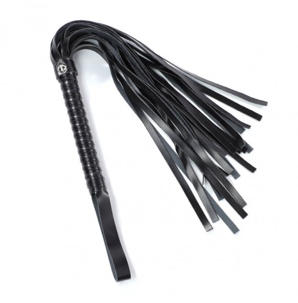 MizzZee - Fringe Black Leather Whip