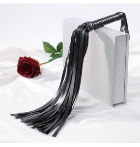 MizzZee - Fringe Black Leather Whip