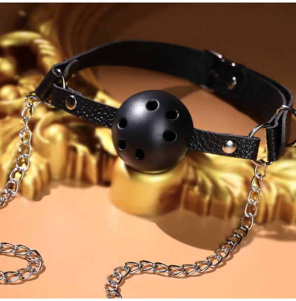 MizzZee - Nipple Clamps With Mouth Gag