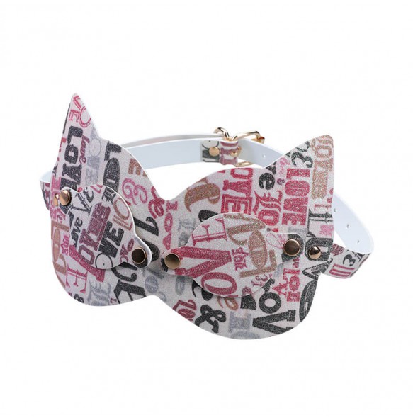 MizzZee - Cat Lady Eye Mask (Pink Glitter)