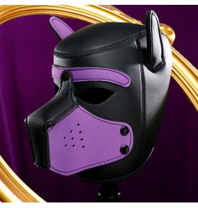 MizzZee - Cosplay Dog Head Mask (Purple)