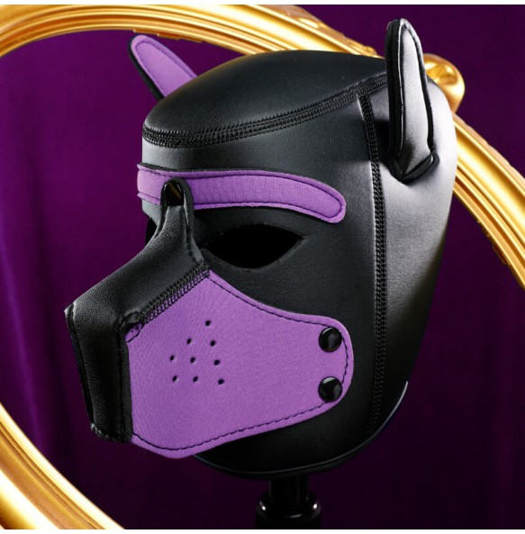 MizzZee - Cosplay Dog Head Mask (Purple)