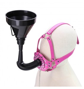 MizzZee - Funnel Mouth Gag Head Harness