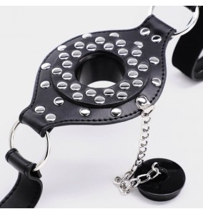 MizzZee - Feeding Mouth Gag SM (Black)