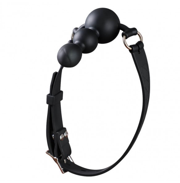 MizzZee - Silicone Mouth Gag (Three-Ball Model)